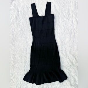 KATE SPADE SATURDAY Ribbed Knit Body Con Mini Dress